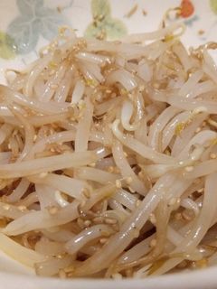 袋ごとレンチン♪モヤシだけナムル-レシピのメイン写真