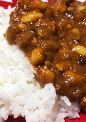 旦那さんに褒められた！ビーンズカレー♡-レシピのメイン写真