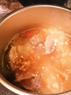玉ねぎと人参と豚肉の1人鍋-レシピのメイン写真