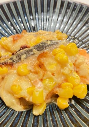 鮭のコーンマヨ焼き-レシピのメイン写真