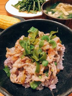 ズボラ飯♡ネギ塩豚丼-レシピのメイン写真