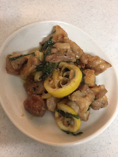 鶏肉とレモン大葉和え焼き!-レシピのメイン写真