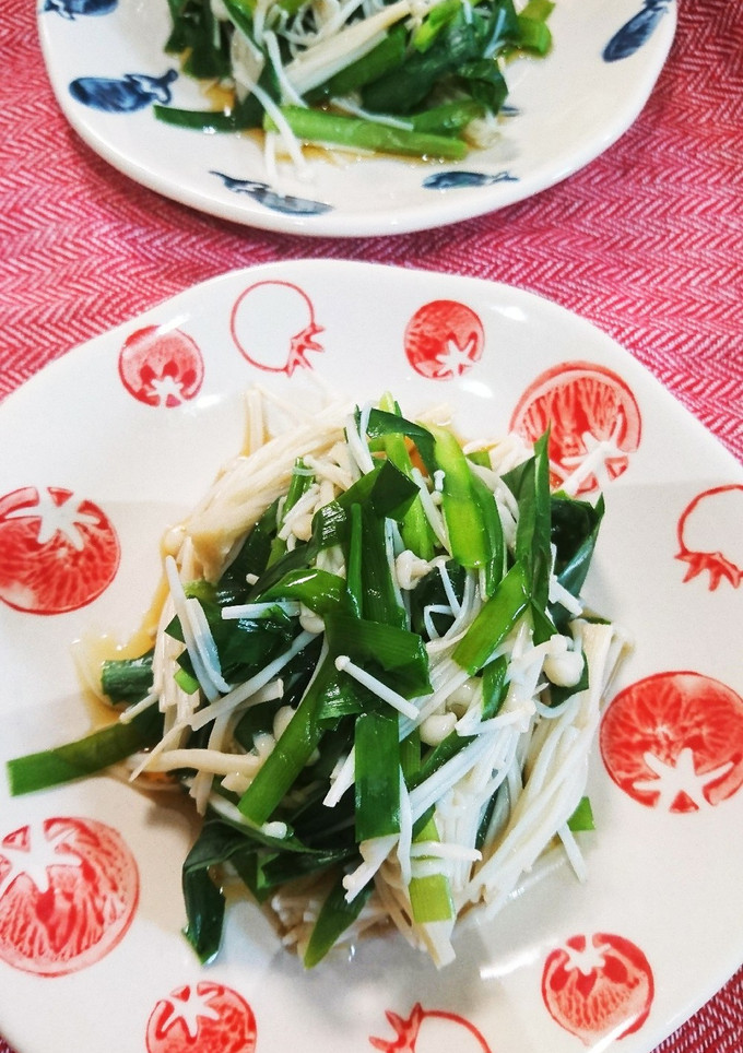 やみつき♪えのきとニラのおひたし-レシピのメイン写真