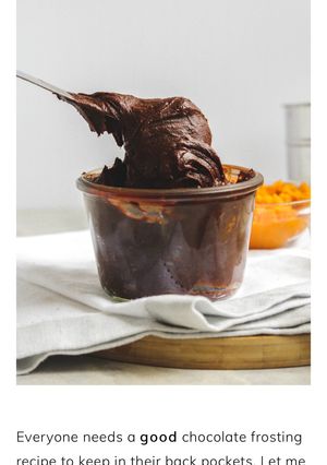 ヴィーガンチョコレートクリーム-レシピのメイン写真