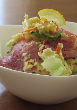 塩レモン＆黒胡椒で 大人のポテトサラダ-レシピのメイン写真