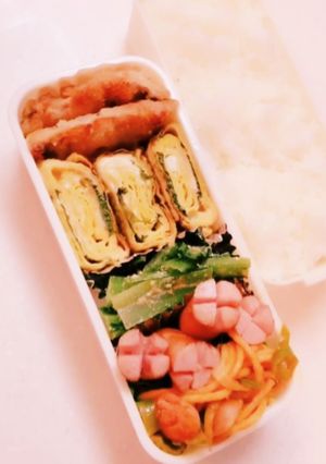 2019/07/25のお弁当-レシピのメイン写真