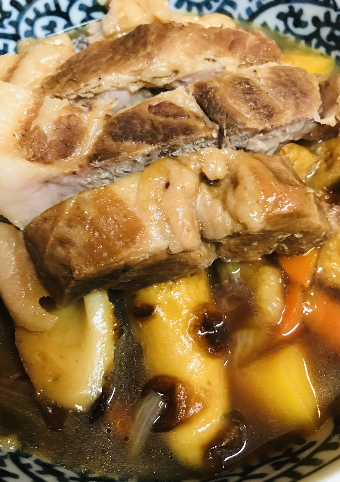 あまから角煮●いろいろ具＆野菜いっしょ煮-レシピのメイン写真