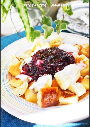フルーティーな食べやすいフレンチトースト-レシピのメイン写真