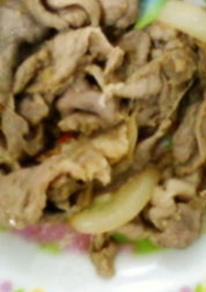 簡単しょうが焼き-レシピのメイン写真