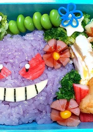 キャラ弁 ポケモン ゲンガー-レシピのメイン写真