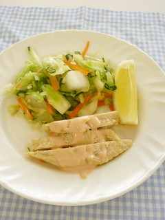鶏むね肉のサラダチキン風-レシピのメイン写真