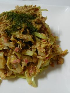 お好み焼き炒め✦ฺ-レシピのメイン写真