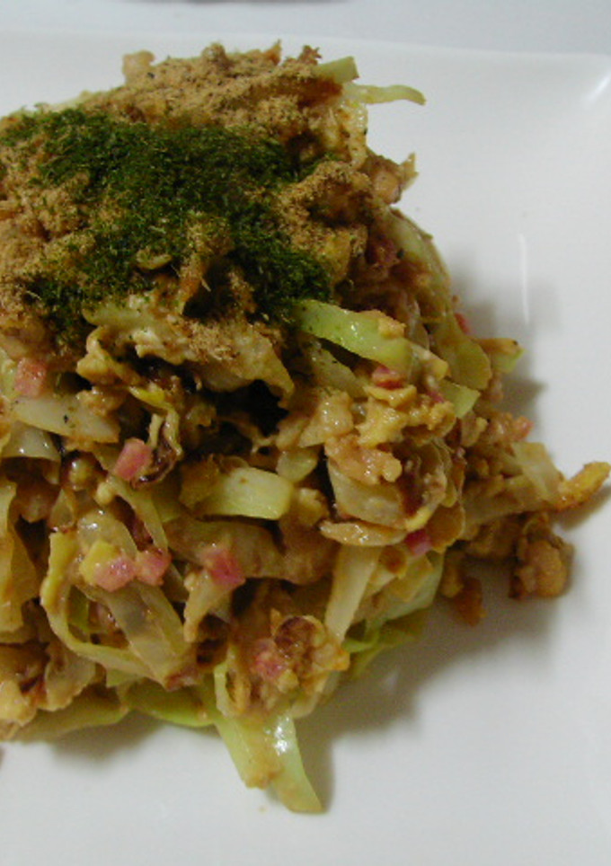 お好み焼き炒め✦ฺ-レシピのメイン写真