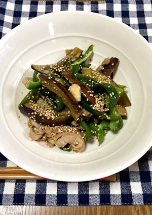 かんたん！夏野菜と豚肉の炒め物-レシピのメイン写真