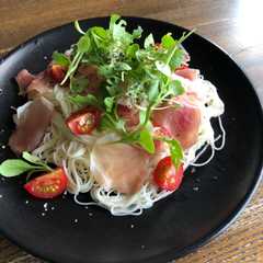 รูปของ アレンジそうめん イタリアンまぜ麺