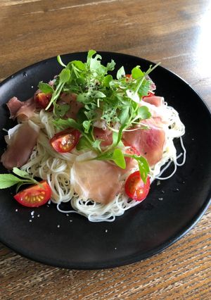 アレンジそうめん イタリアンまぜ麺-レシピのメイン写真