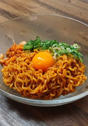 簡単まぜそば♪-レシピのメイン写真