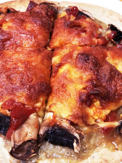 シーチキンマヨネーズとしいたけの簡単ピザ-レシピのメイン写真