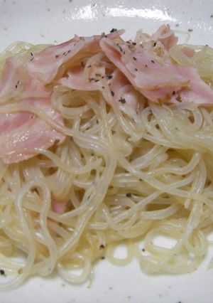 シラタキパスタ ~バター醤油~-レシピのメイン写真