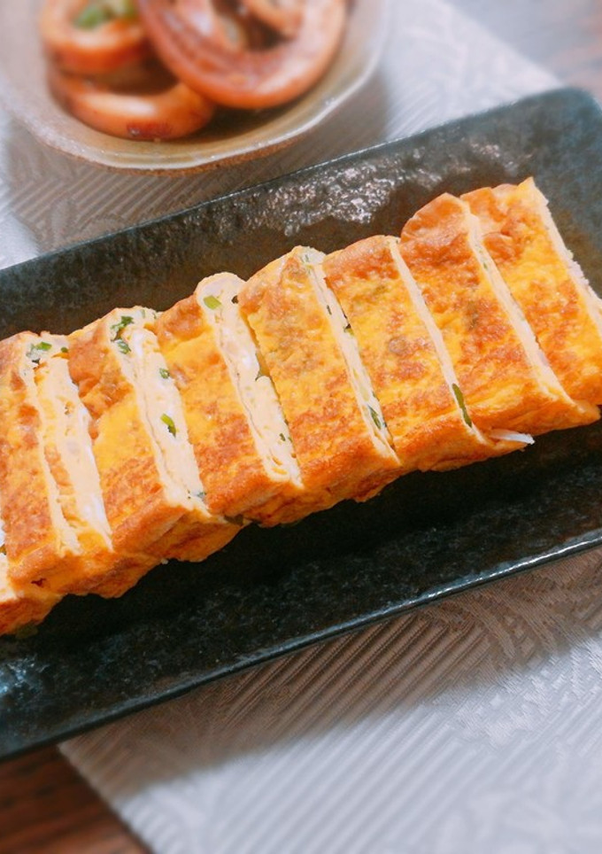 紅生姜とネギのだし巻き卵-レシピのメイン写真