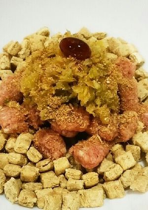 犬ご飯　羊肉とえごま-レシピのメイン写真