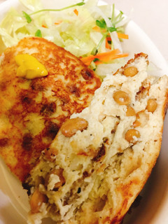 納豆のふわふわバーグ-レシピのメイン写真