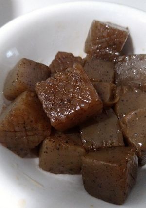 こんにゃくの炒め煮？(笑)-レシピのメイン写真