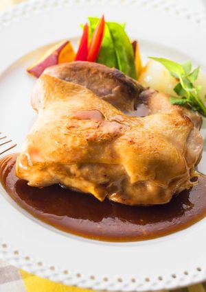 鶏肉のソテー −フルーツビネガーソース−-レシピのメイン写真