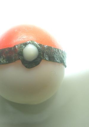 かんたんキャラ弁♪モンスターボール-レシピのメイン写真