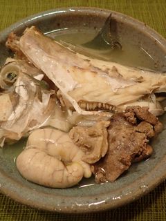 カワハギの塩煮-レシピのメイン写真