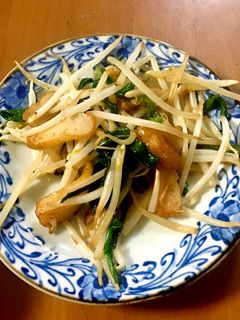 もやし炒め 簡単味付け-レシピのメイン写真