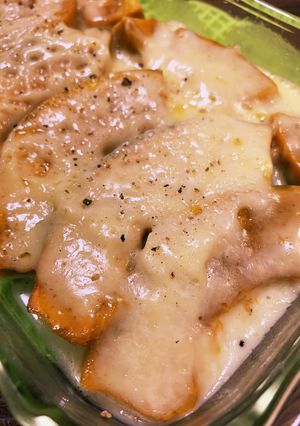 カボチャチーズのレンジ蒸し-レシピのメイン写真