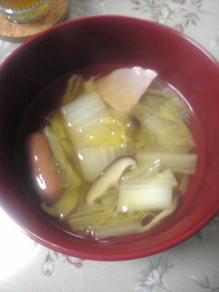 あったか中華風野菜スープ-レシピのメイン写真