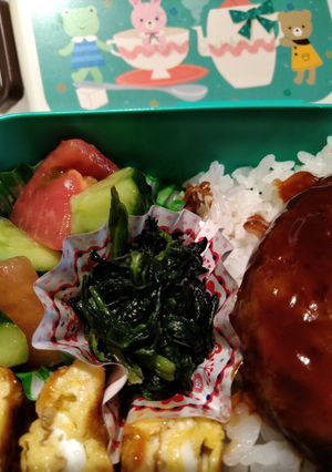 お弁当に簡単ほうれん草ソテー-レシピのメイン写真