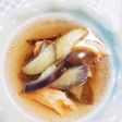 鮭と茄子の美肌☆和風スープ
