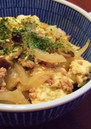 豆腐の挽肉カレー丼-レシピのメイン写真