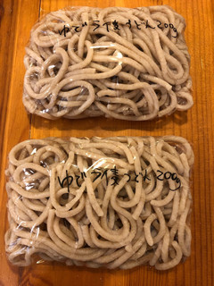 ライ麦うどん-レシピのメイン写真