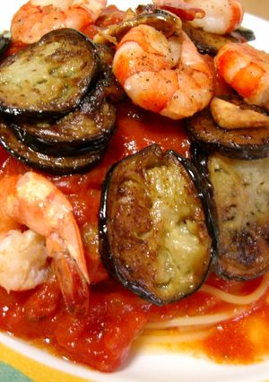 なすと海老のパスタ・シシリアン-レシピのメイン写真