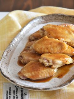 手羽中のやみつき甘辛照り焼き-レシピのメイン写真