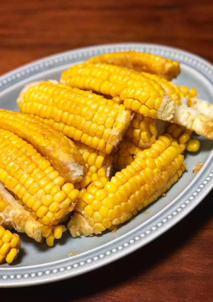 とうもろこしの唐揚げ バター醤油味-レシピのメイン写真
