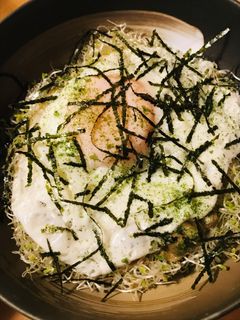 毎日の納豆●半熟目玉焼き添え-レシピのメイン写真