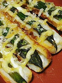 竹輪とアスパラのトースター焼き-レシピのメイン写真