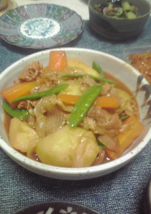 簡単美味しい❤ ｶﾚｰ肉じゃが♪-レシピのメイン写真