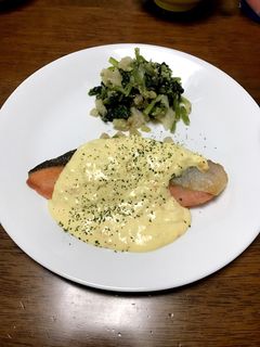 鮭のムニエル 簡単なタルタルソース添え-レシピのメイン写真