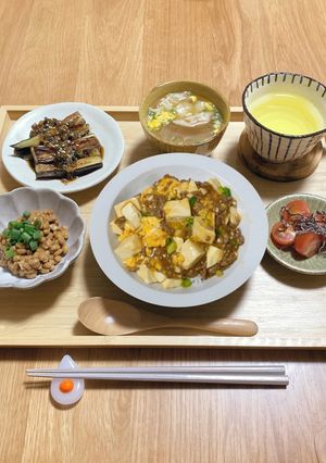卵麻婆豆腐丼-レシピのメイン写真