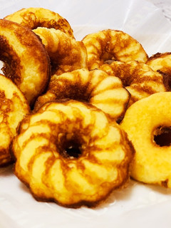 糖質オフ!おからアーモンドの焼きドーナツ-レシピのメイン写真