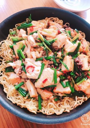 麻婆豆腐焼きそば-レシピのメイン写真