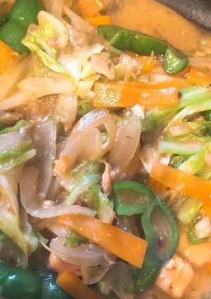 鮭缶でチャンチヤン煮-レシピのメイン写真