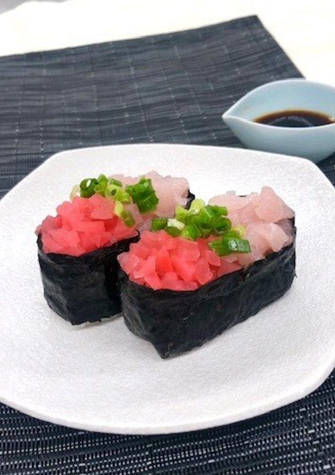 さくら大根とぶりの２色軍艦-レシピのメイン写真