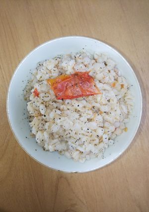 100%押し麦のとまと麦飯-レシピのメイン写真